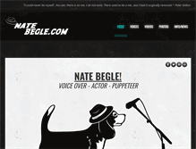 Tablet Screenshot of natebegle.com